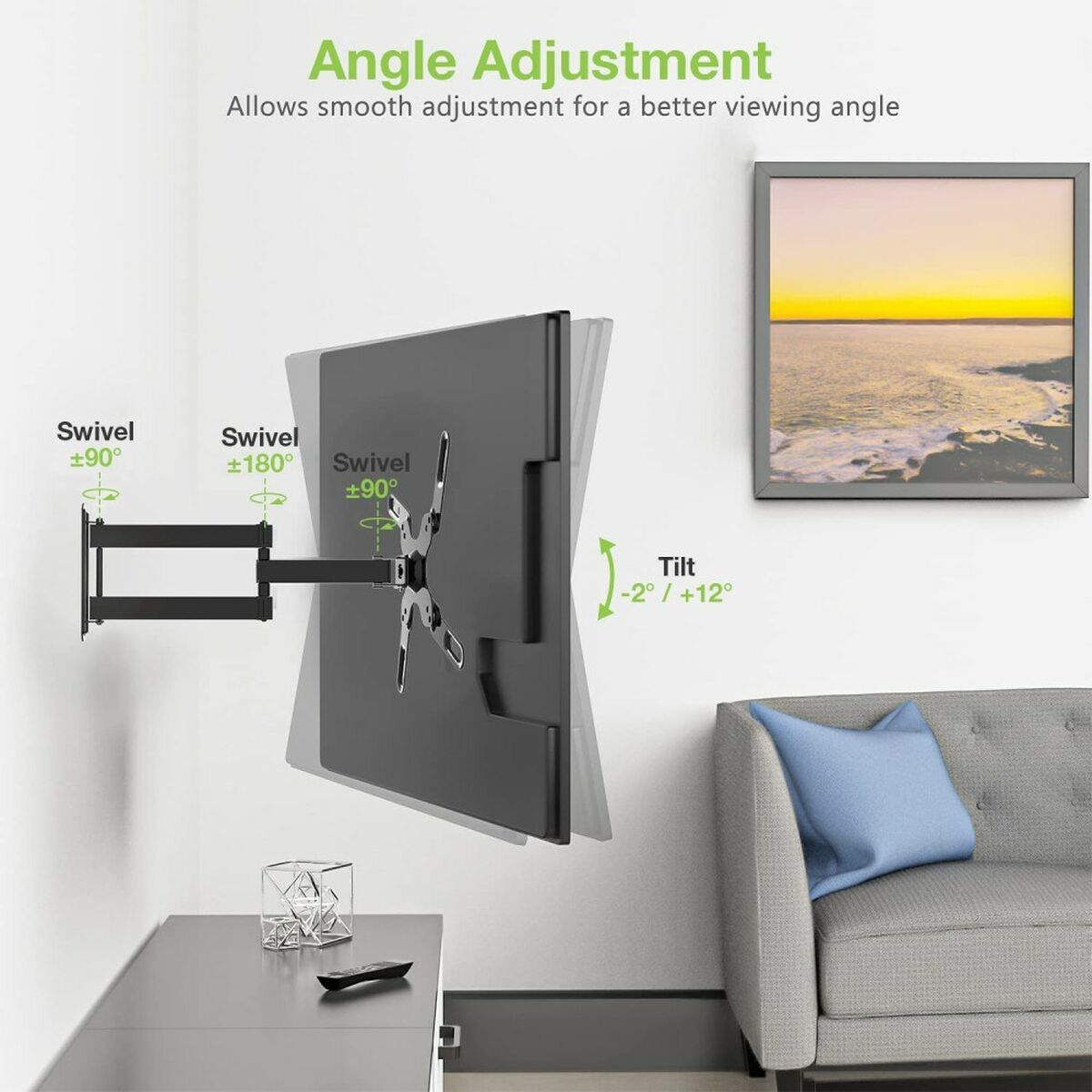 Wall Bracket Techly ICA-PLB 136M 55″ 23″