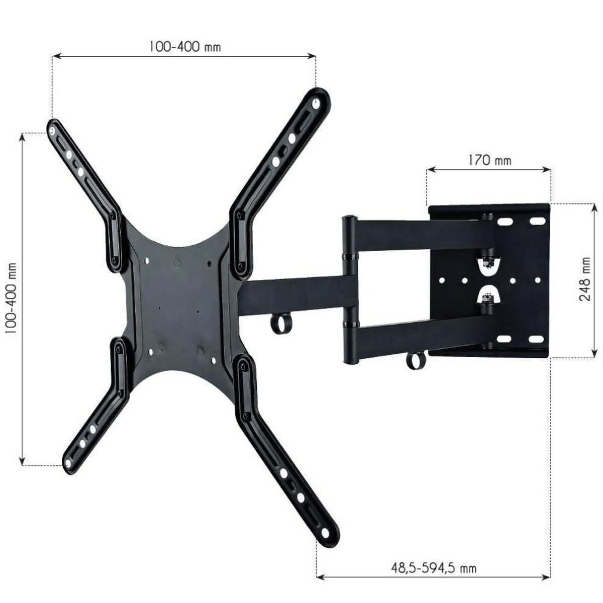 Wall Bracket Techly ICA-PLB 136M 55″ 23″