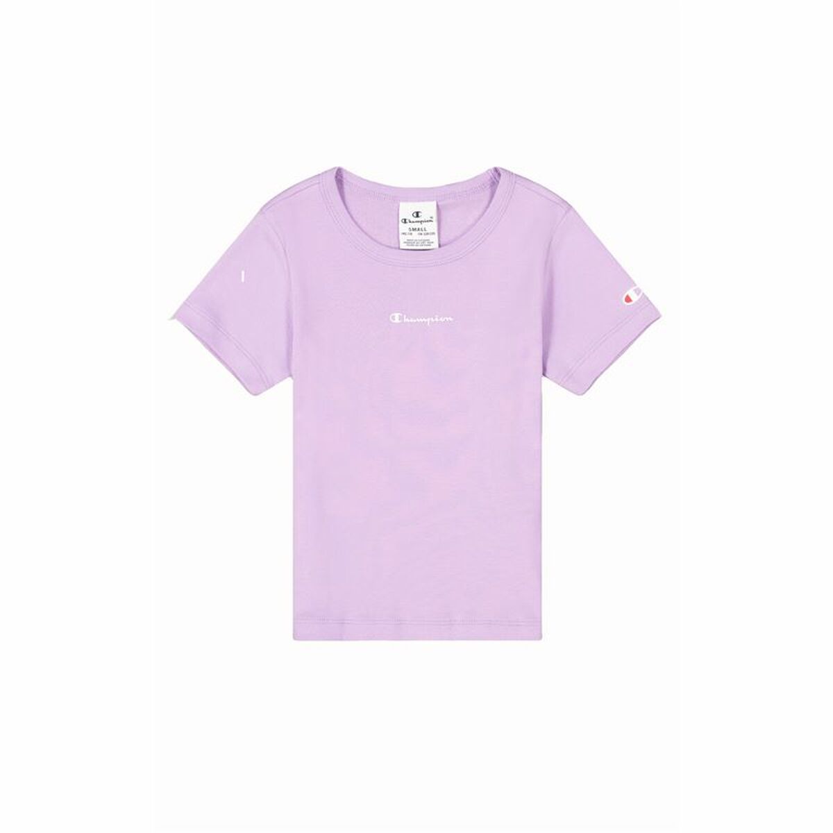 Child’s Short Sleeve T-Shirt Champion Crewneck Lavendar