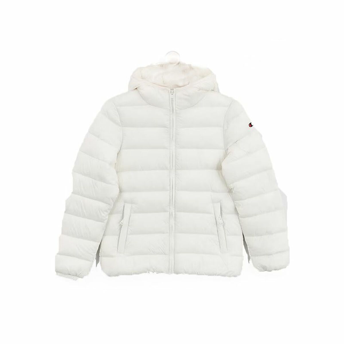 Women’s Sports Jacket Champion Polyfilled Legacy White