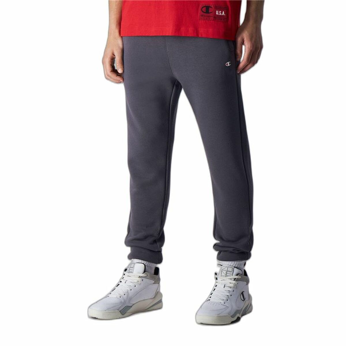 Adult Trousers Champion  Cuff Legacy  Grey Men