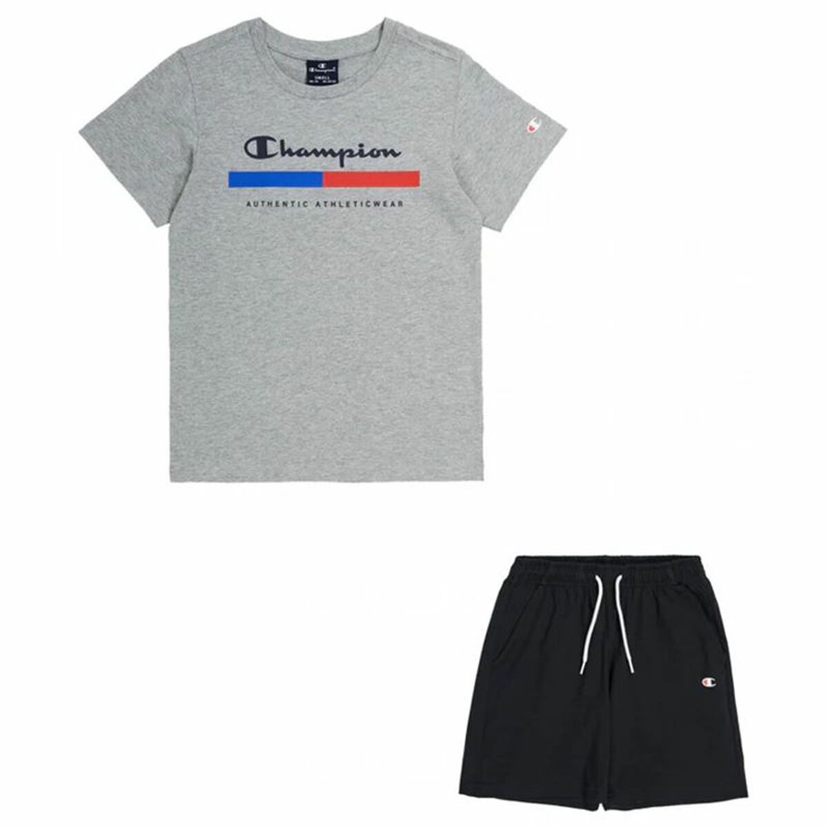 Children’s Sports Outfit Champion Essentials Grey Children’s Sports Outfit Champion Essentials Grey