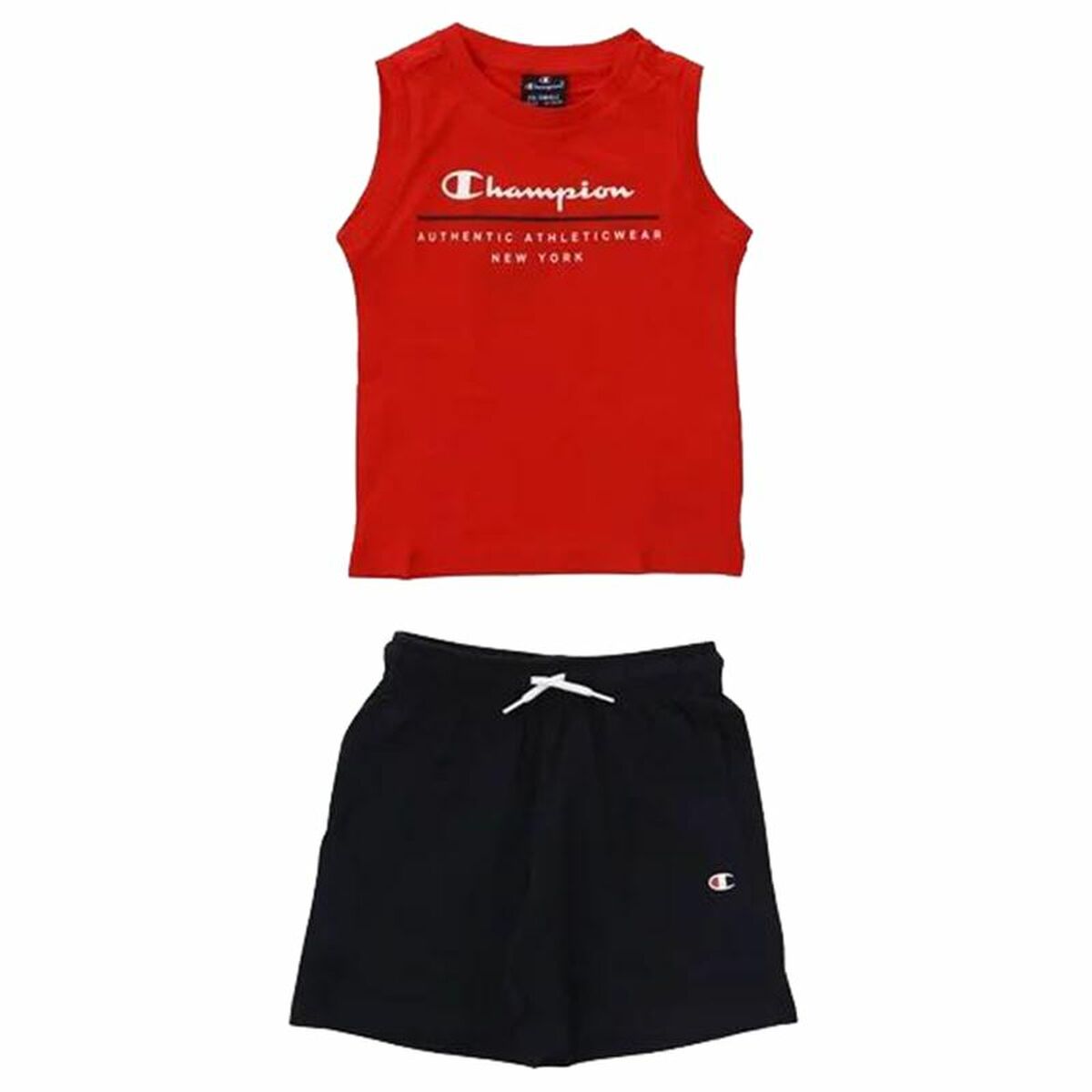 Children’s Sports Outfit Champion Essentials Red Children’s Sports Outfit Champion Essentials Red