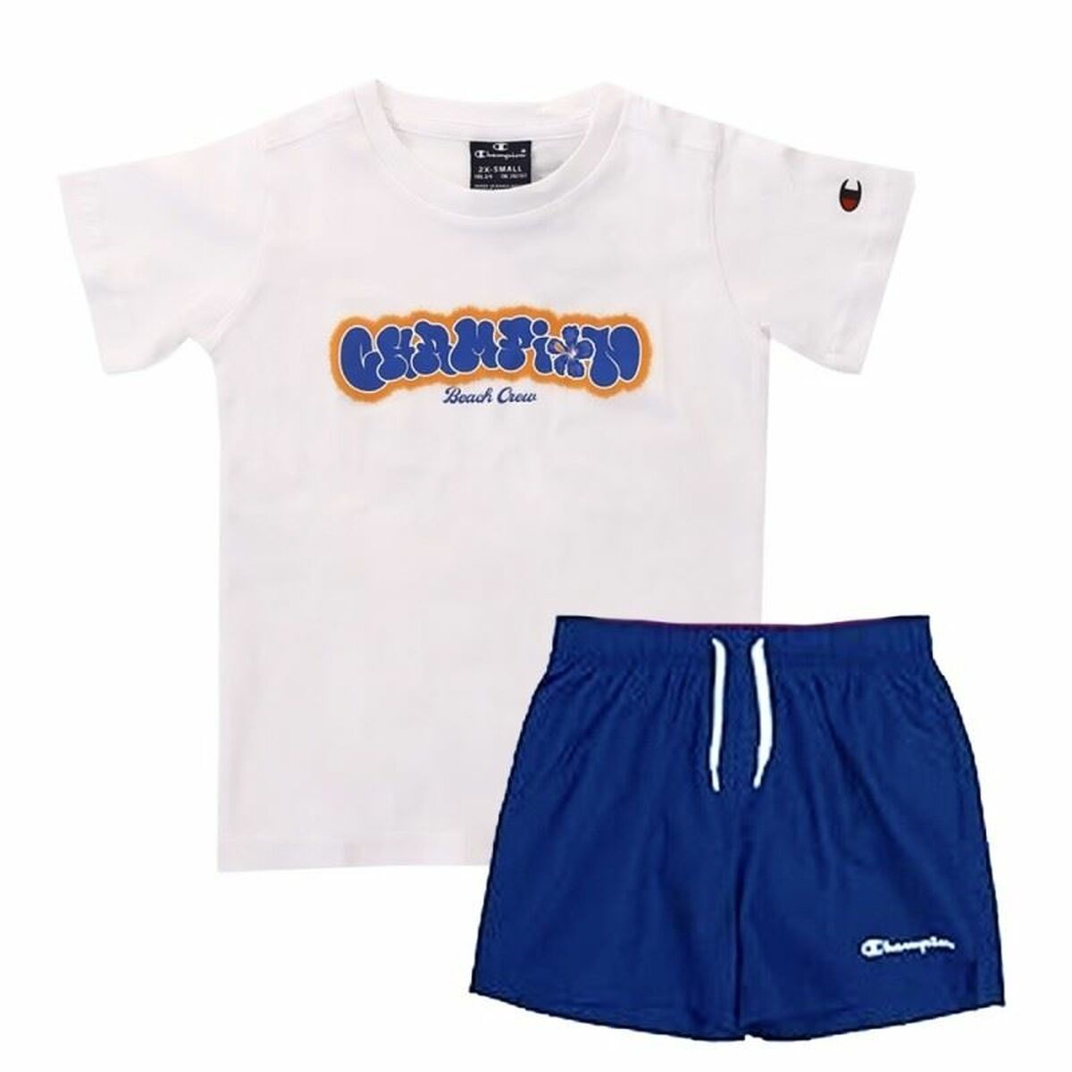 Children’s Sports Outfit Champion Essentials Blue Children’s Sports Outfit Champion Essentials Blue