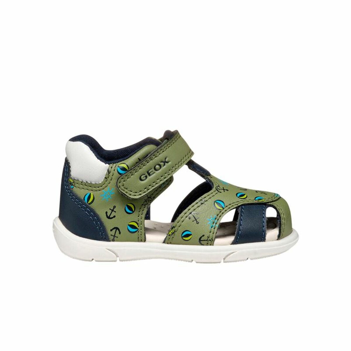 Flip Flops for Children Geox Multy Olive Flip Flops for Children Geox Multy Olive