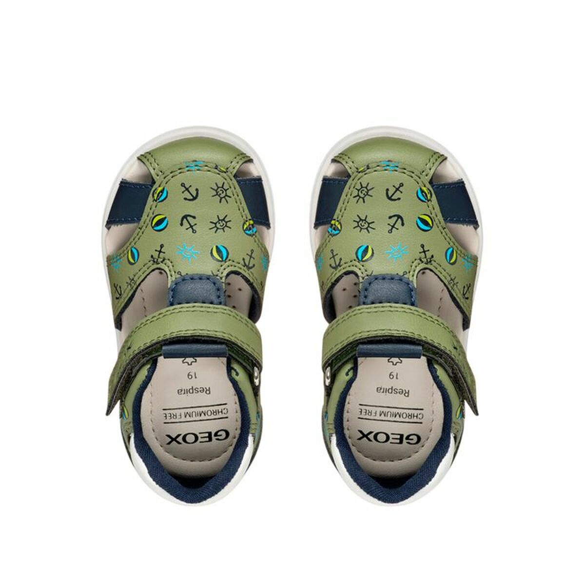 Flip Flops for Children Geox Multy Olive