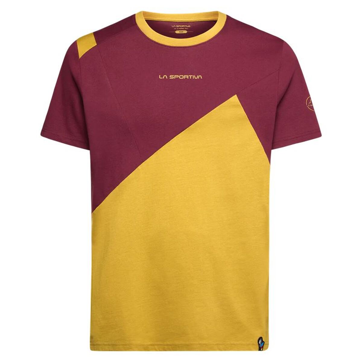 Men’s Short Sleeve T-Shirt La Sportiva Dude Golden Men’s Short Sleeve T-Shirt La Sportiva Dude Golden