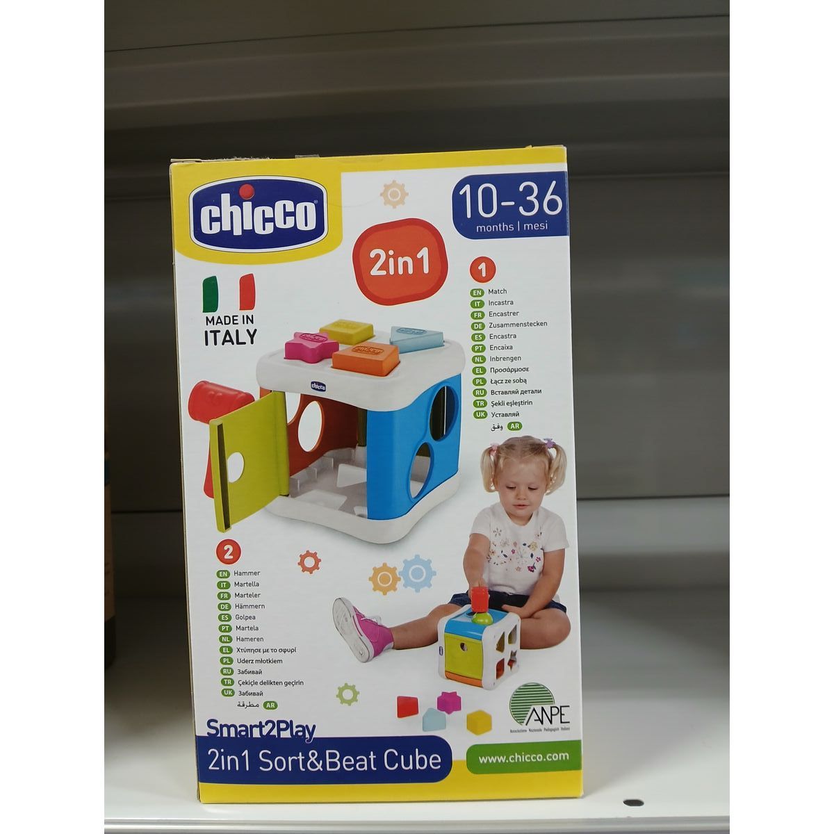 Puzzle Chicco 9686000000 2-in-1 Fitted