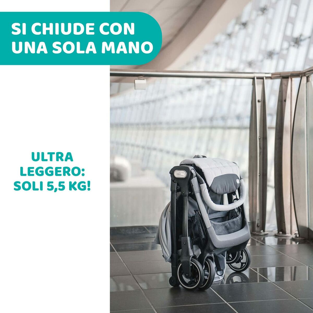 Baby’s Pushchair Chicco Black