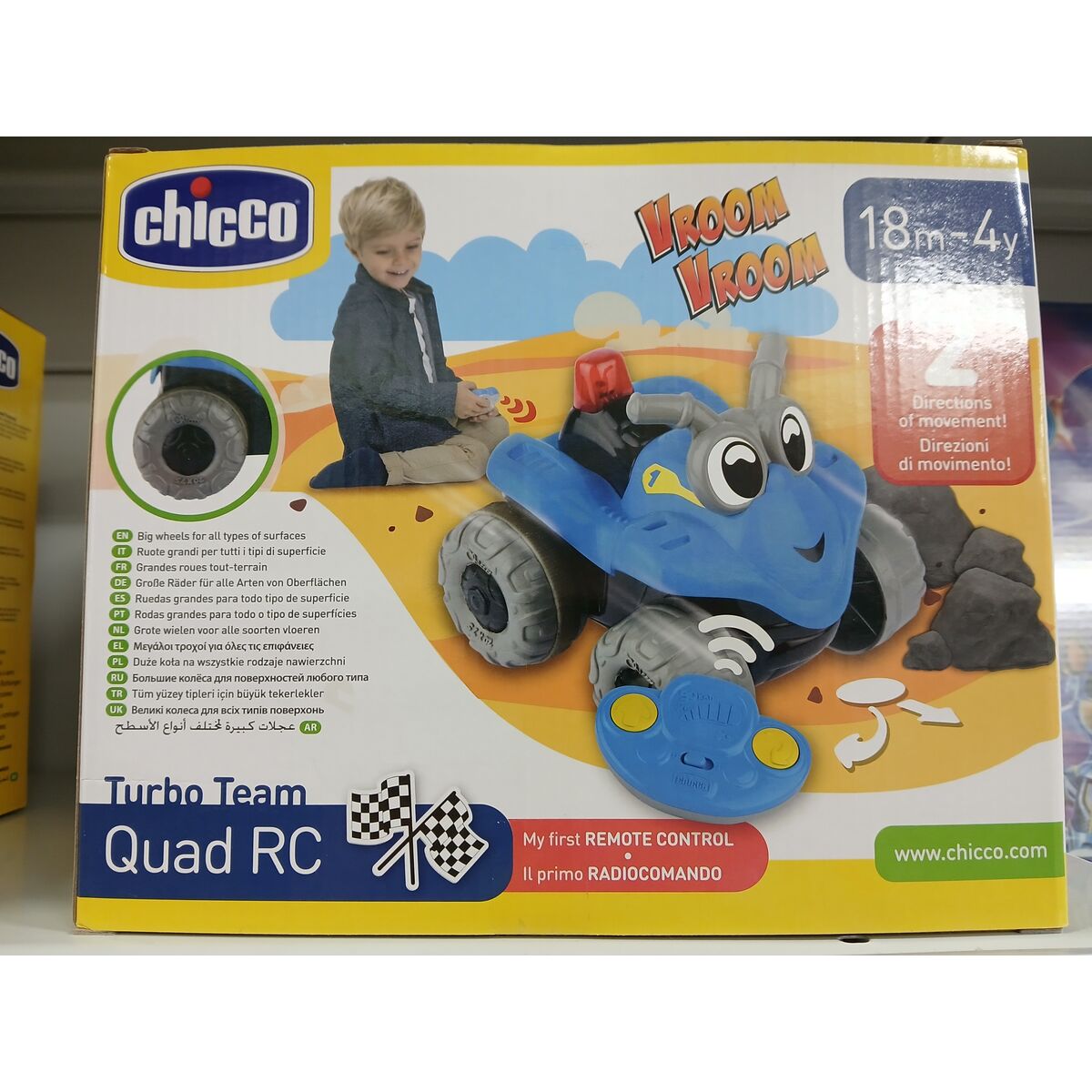 Remote-Controlled Car Chicco 15 x 14,1 x 15 cm
