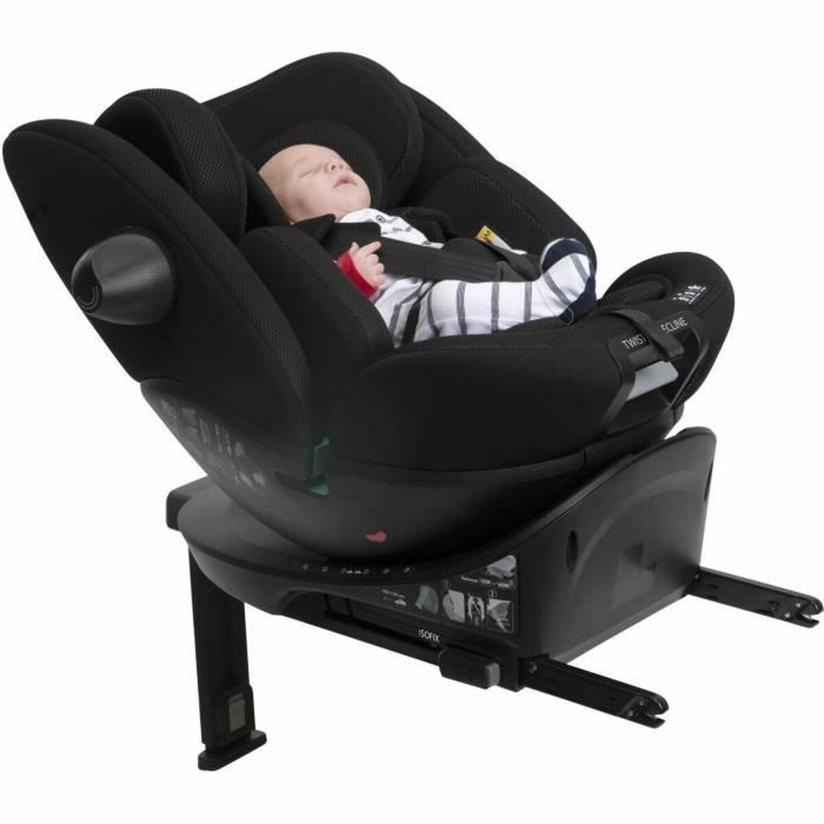 Car Chair Chicco Black 0 (de 0 a 10 kilos) I (9 – 18 kg) II (15-25 kg) III (22 – 36 kg) Children’s ECE R129