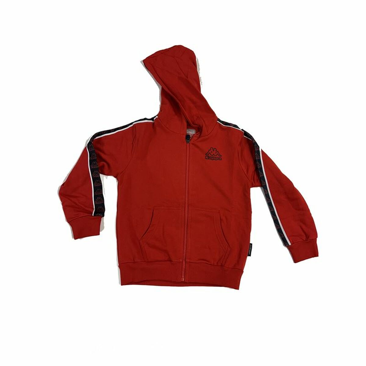 Childrenâs Hoodie Kappa 8031F0036 Red Childrenâs Hoodie Kappa 8031F0036 Red