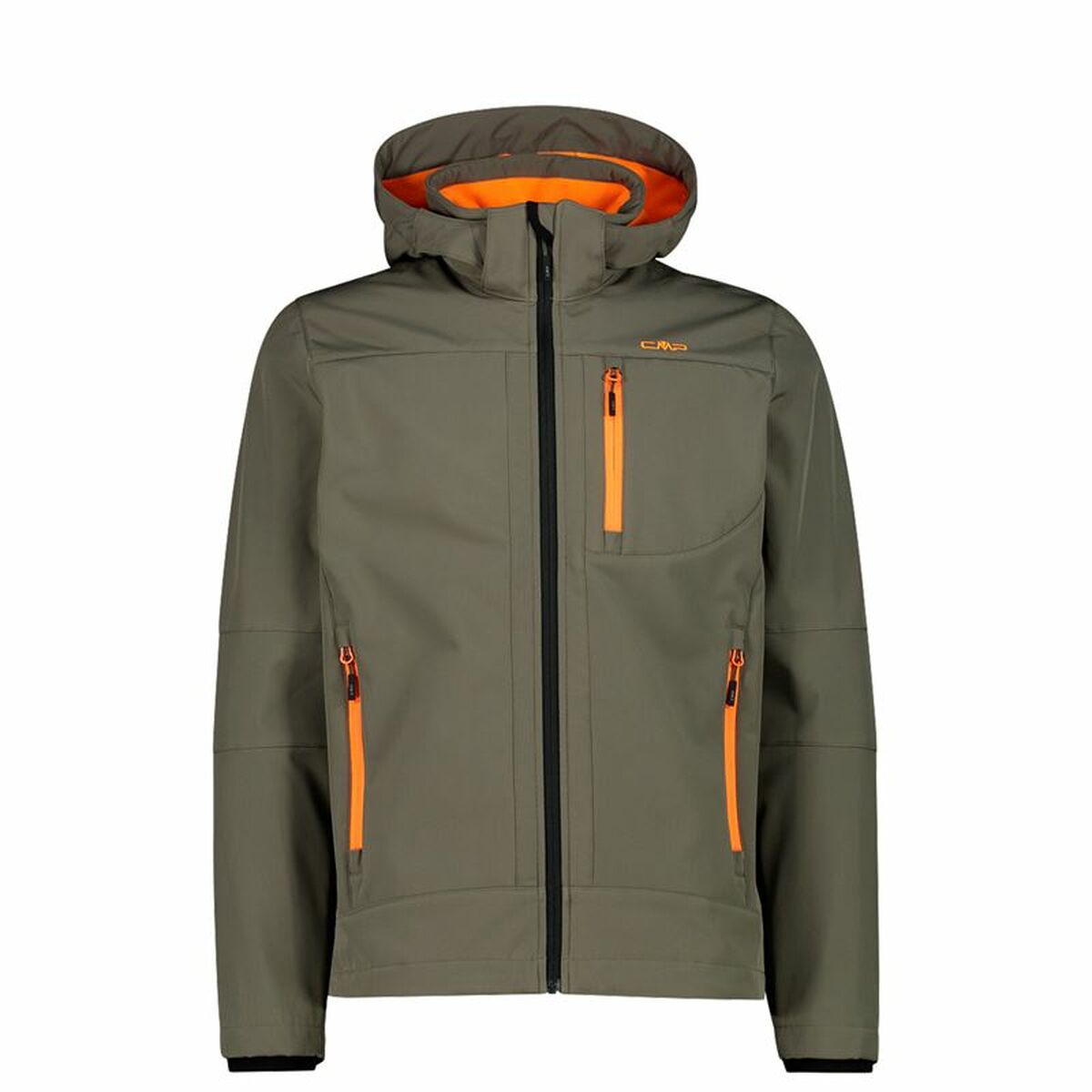 Men’s Sports Jacket Campagnolo Zip Olive