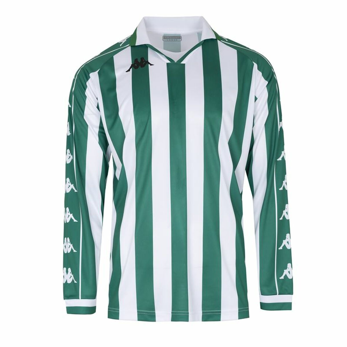 Men’s Short-sleeved Football Shirt Kappa Onso White Green