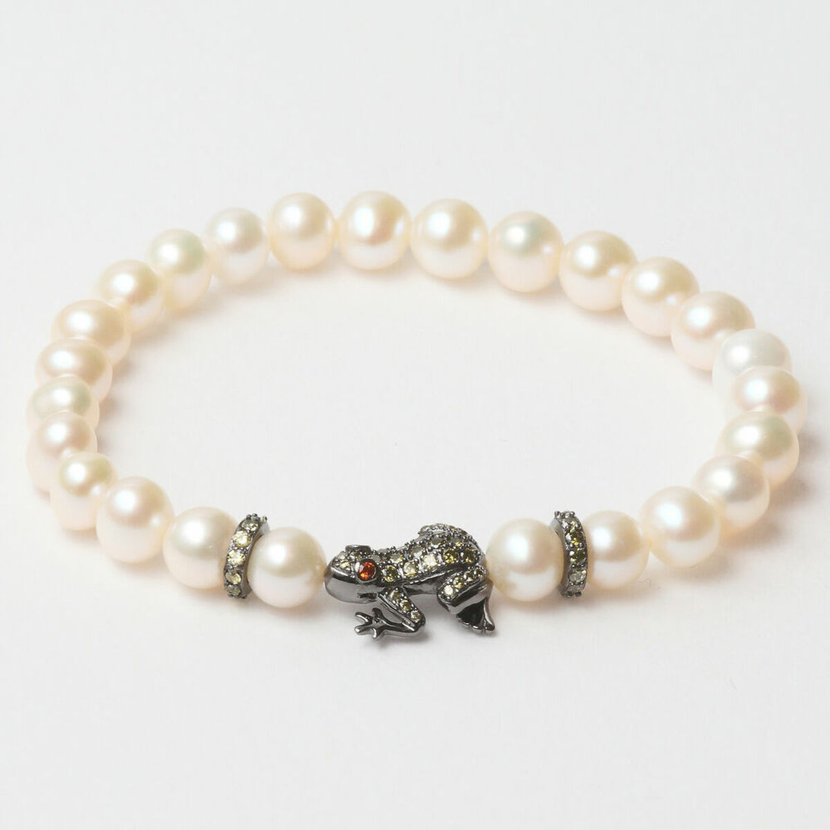 Ladies’ Bracelet Lancaster JLA-BR-FROG-3-WH 16 mm