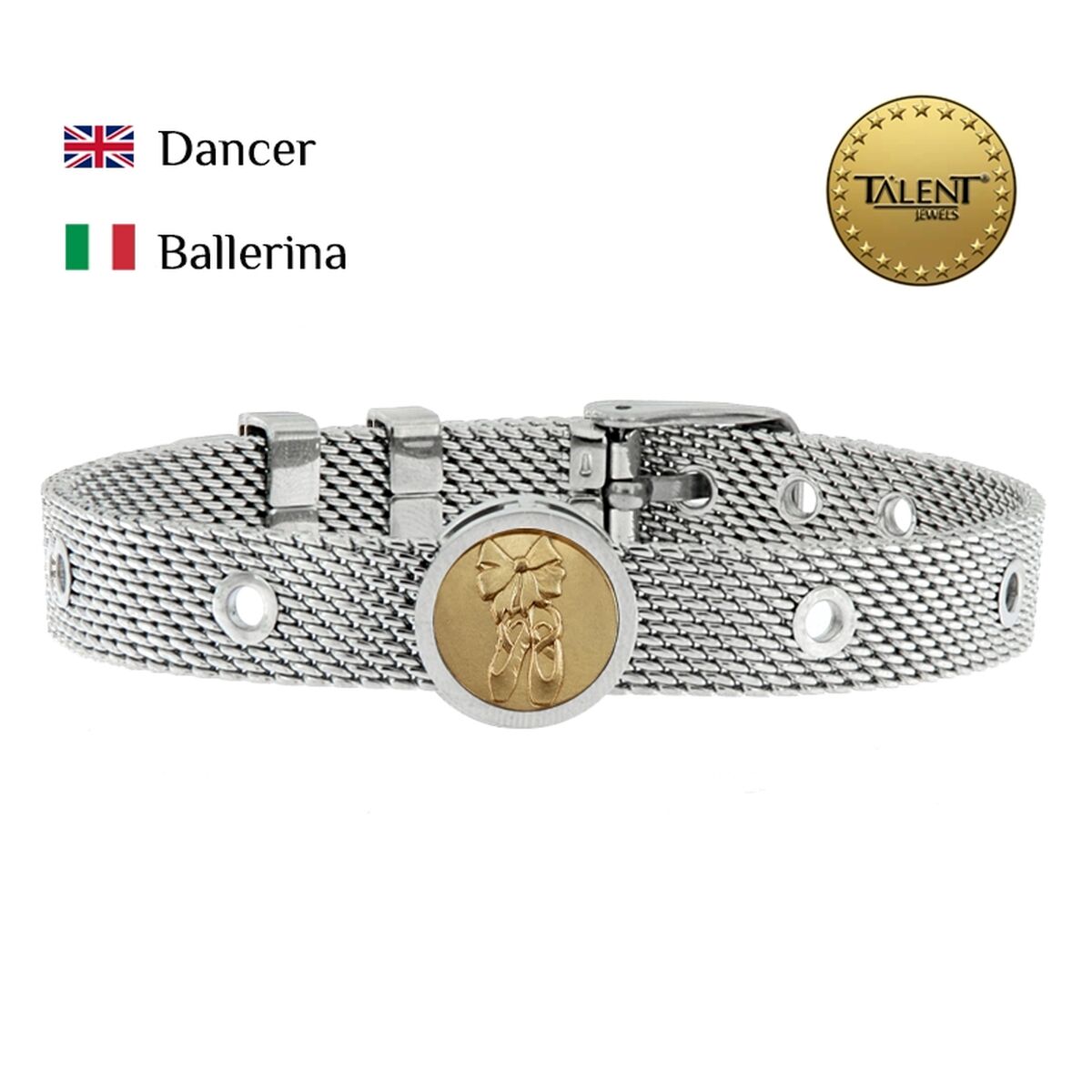 Unisex Bracelet Dancer Talent Jewels TJA-3-02-01-1-235 Silver