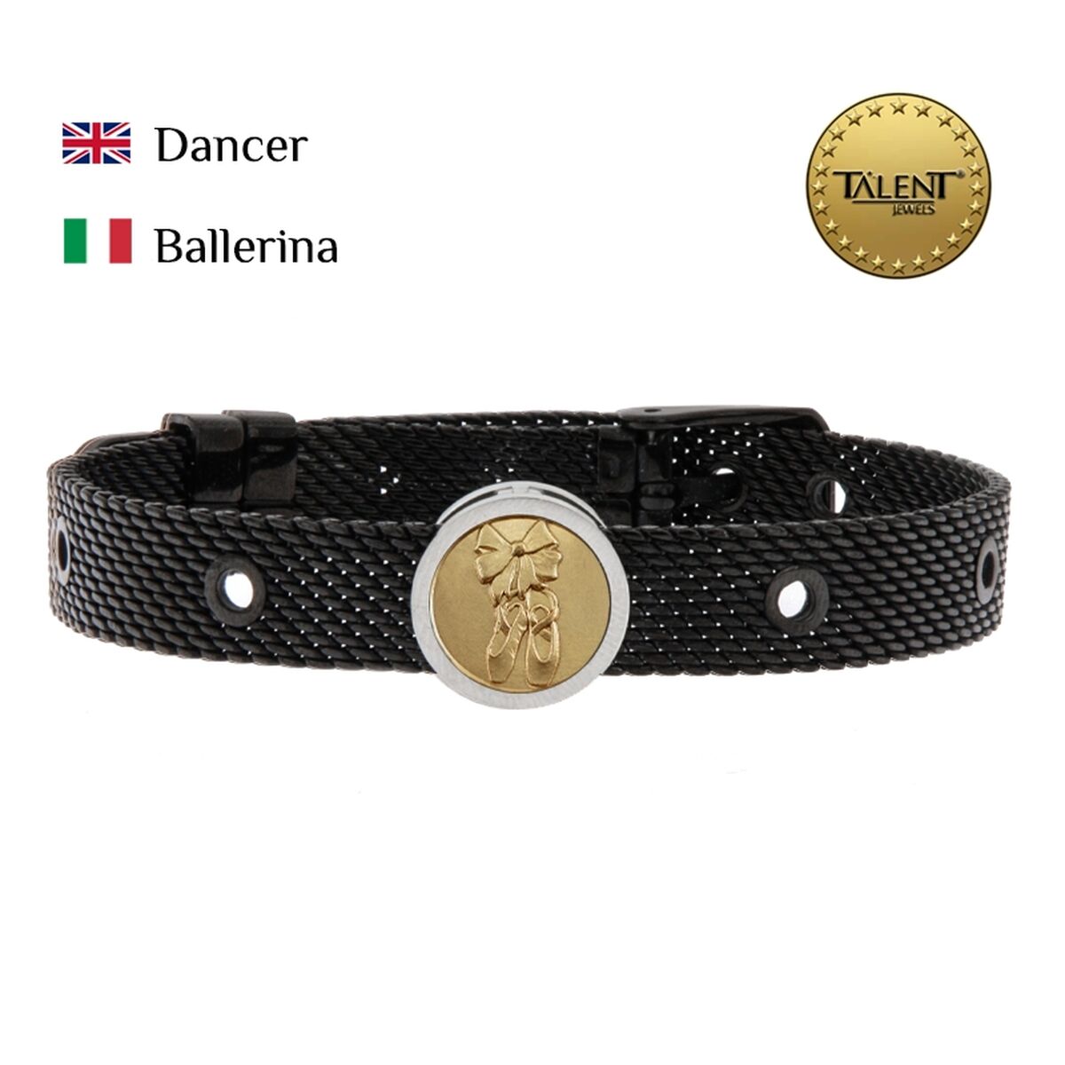 Unisex Bracelet Dancer Talent Jewels TJA-3-02-01-2-235 Black