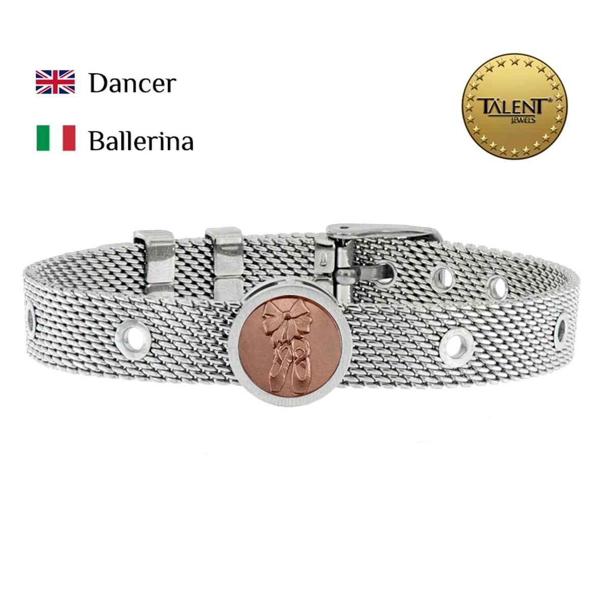 Unisex Bracelet Dancer Talent Jewels TJA-3-02-02-1-235 Silver
