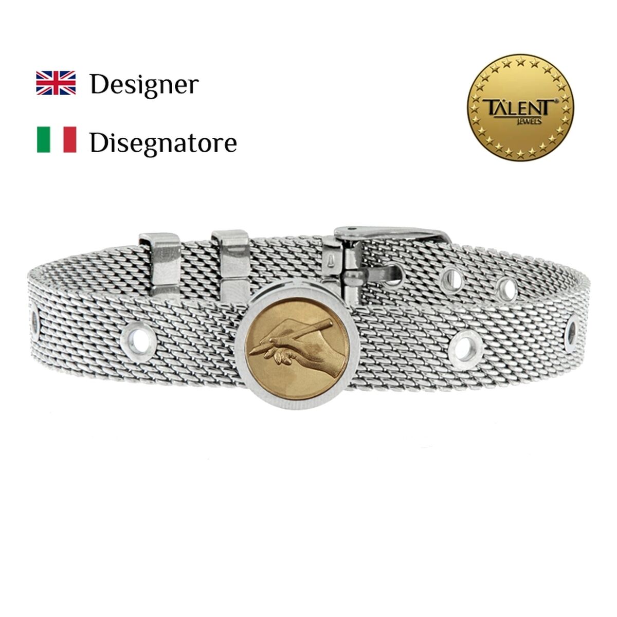 Unisex Bracelet Designer Talent Jewels TJA-3-06-01-1-235 Silver