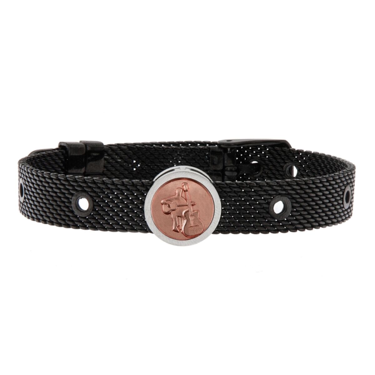 Men’s Bracelet Talent Jewels TJA-4-03-02-2-215 Black