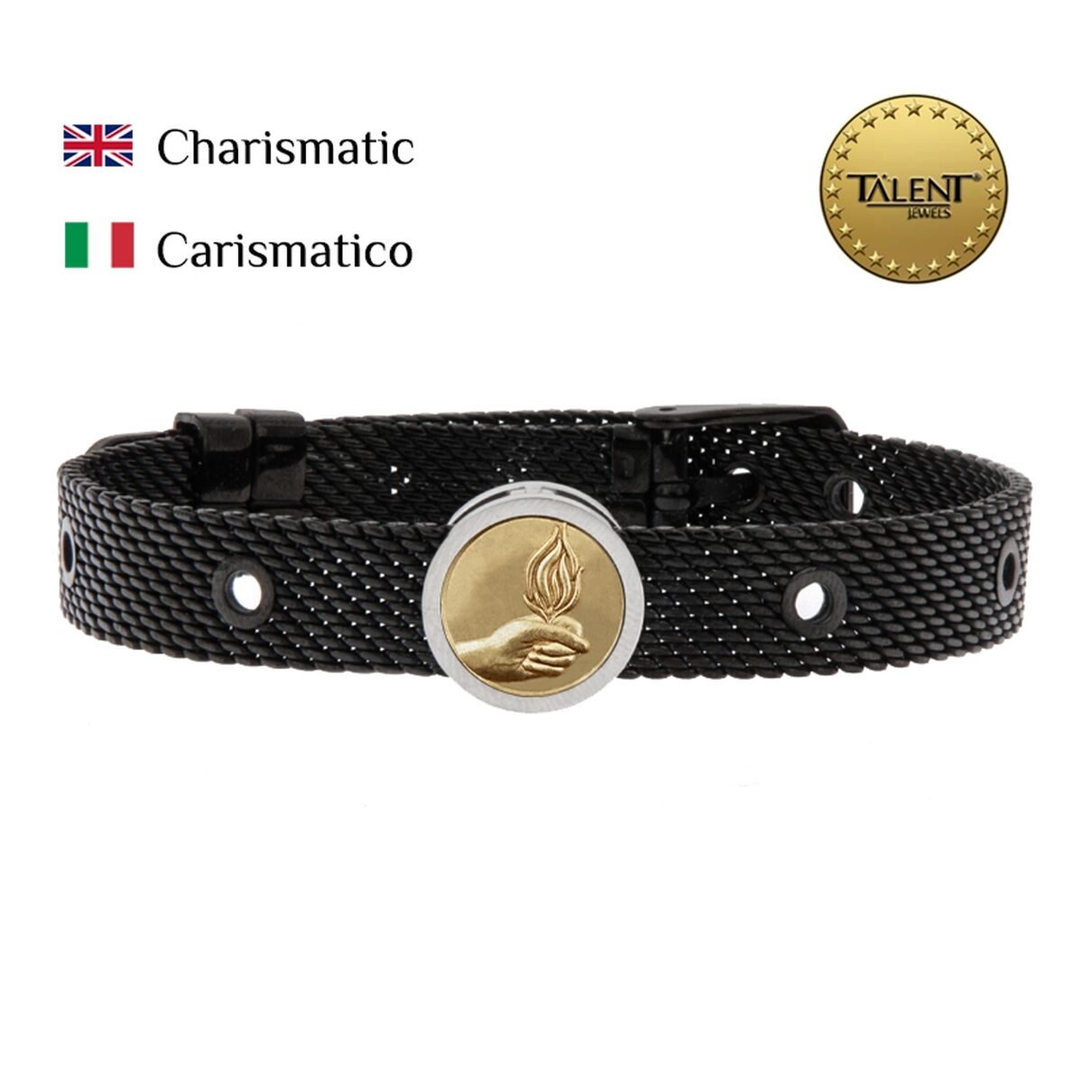 Unisex Bracelet Charismatic Talent Jewels TJA-5-03-01-2-235 Black