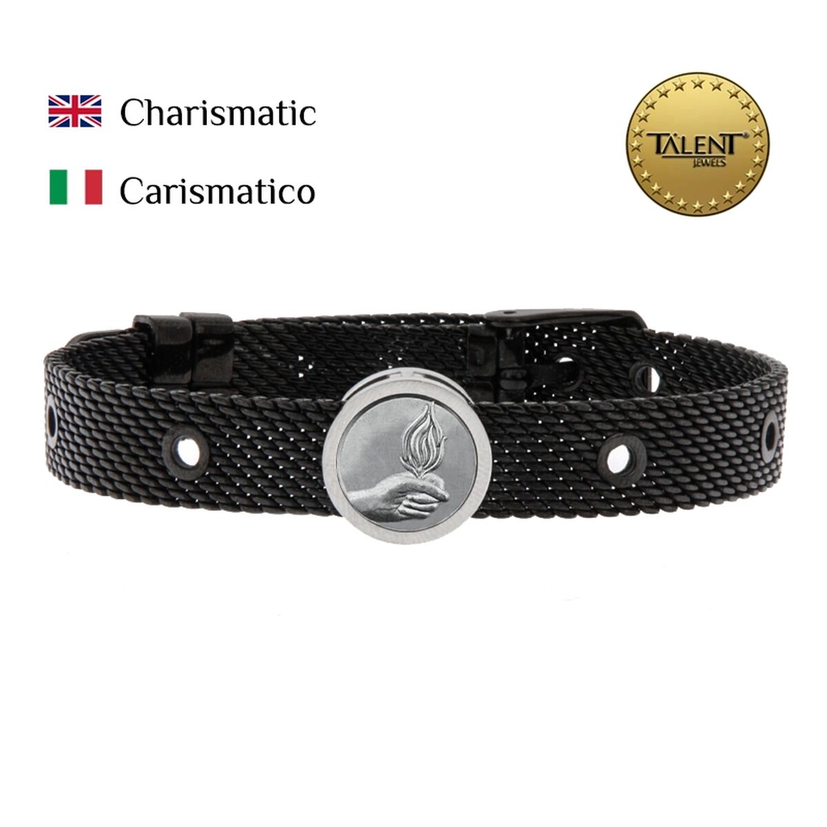 Unisex Bracelet Charismatic Talent Jewels TJA-5-03-03-2-235 Black
