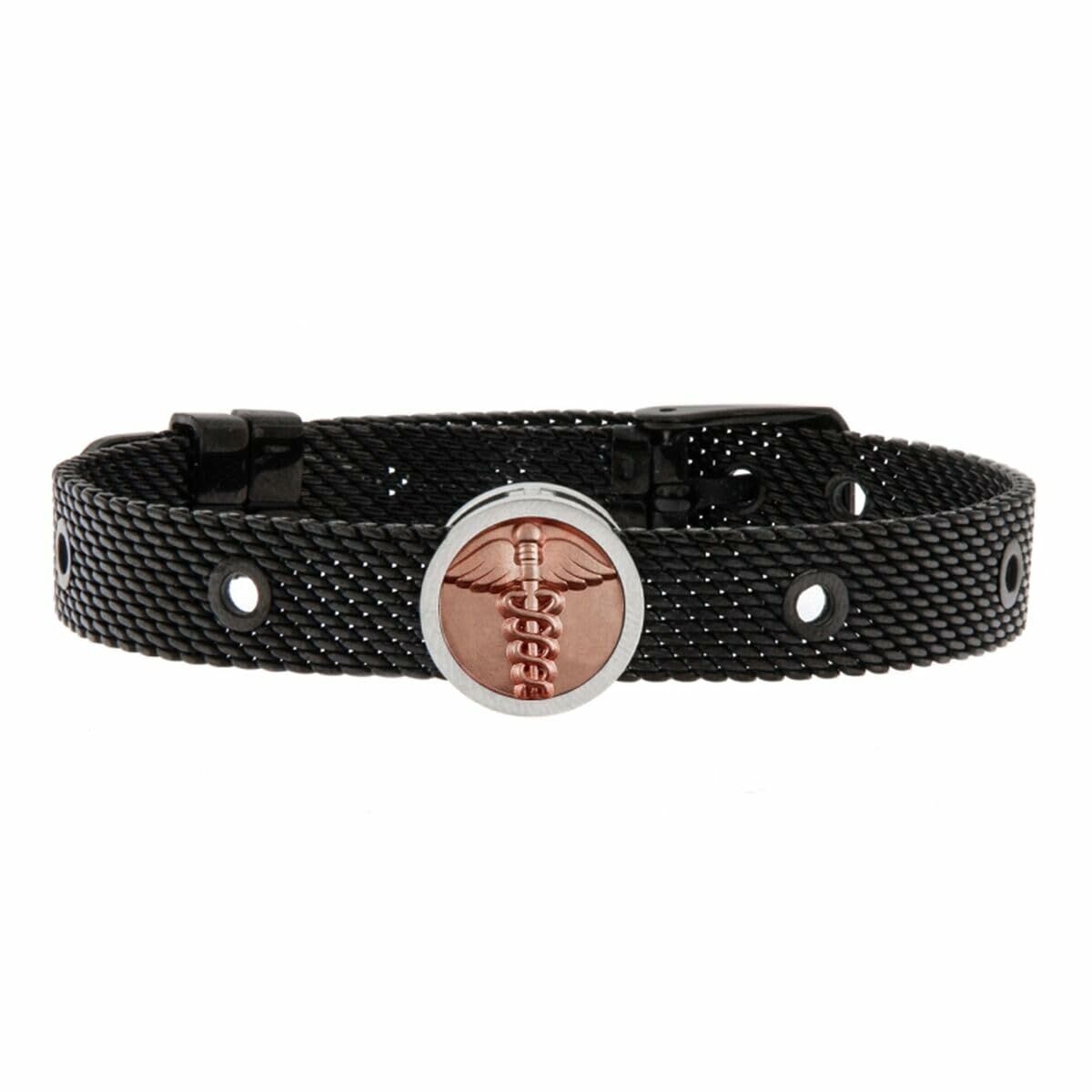 Unisex Bracelet Health Talent Jewels TJA-2-04-02-1-235 Black