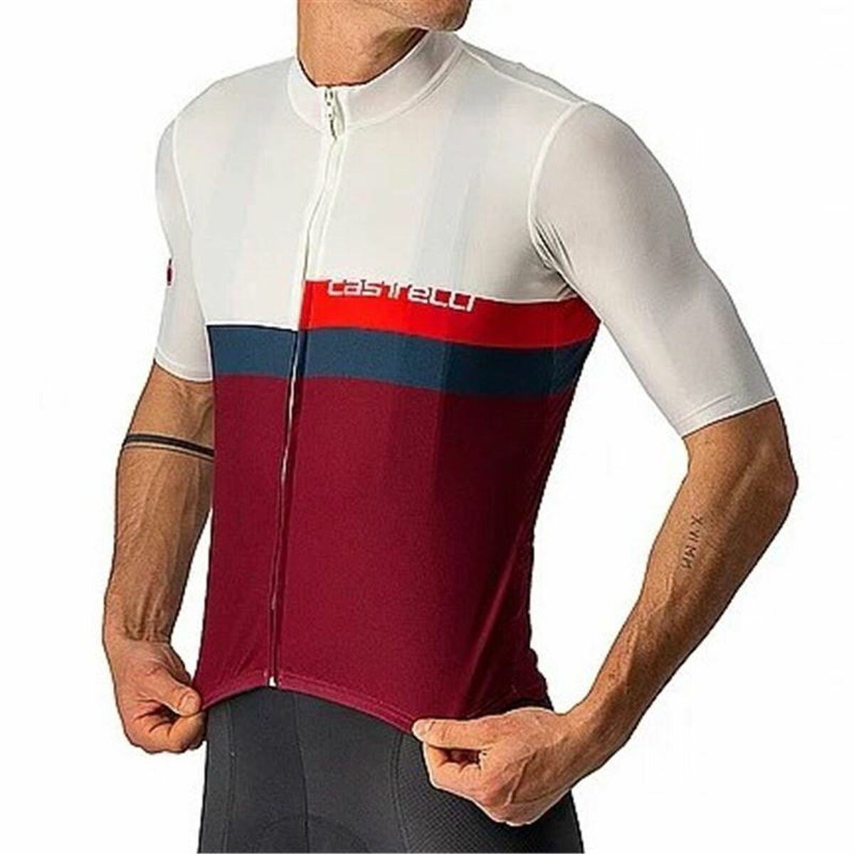 Cycling jersey Castelli CDC Brown Cycling jersey Castelli CDC Brown