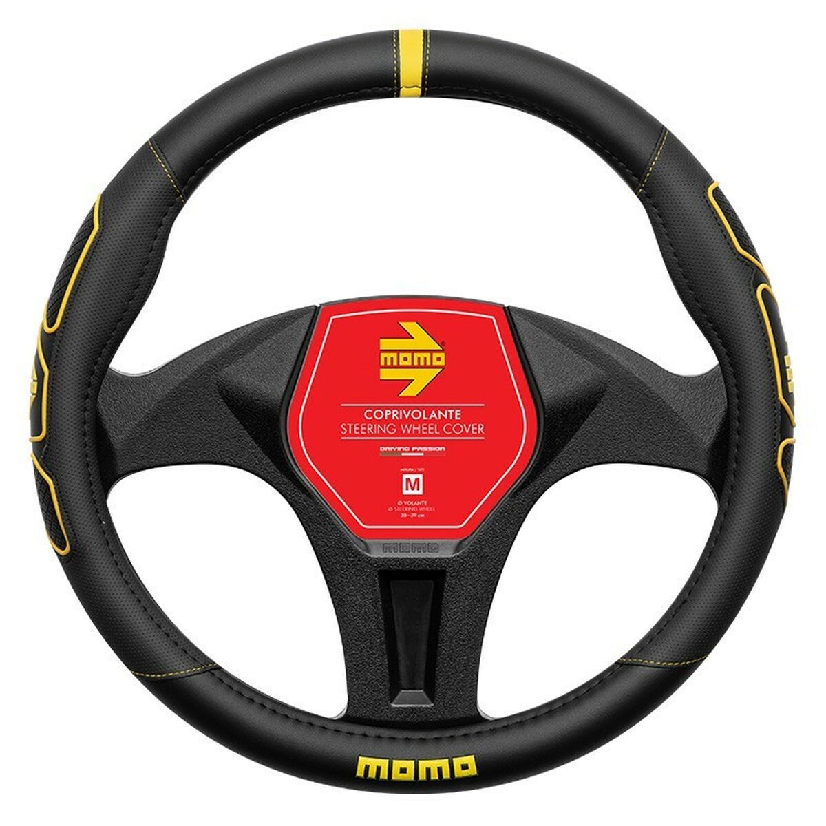 Steering Wheel Cover MOMO MOMLSWC0PROBY Ã 38-39 cm Steering Wheel Cover MOMO MOMLSWC0PROBY Ã 38-39 cm