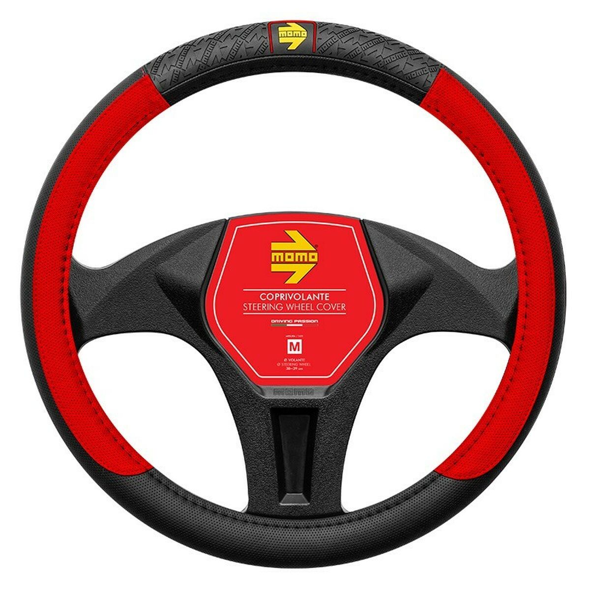Steering Wheel Cover MOMO MOMLSWC0VIPBR Ø 38-39 cm Steering Wheel Cover MOMO MOMLSWC0VIPBR Ø 38-39 cm