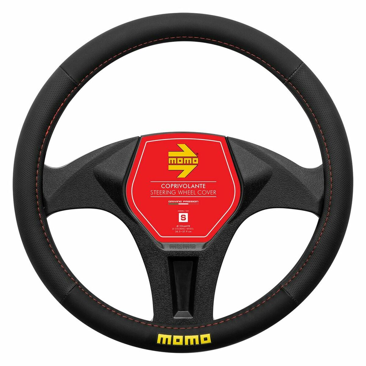 Steering Wheel Cover Momo MOMLSWC0EASBR Steering Wheel Cover Momo MOMLSWC0EASBR