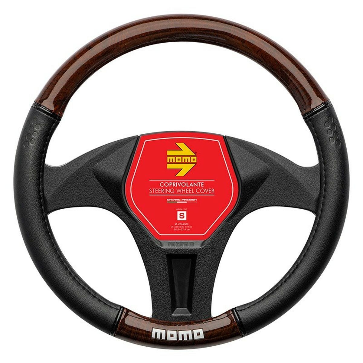 Steering Wheel Cover MOMO MOMLSWC0LXWDS Ø 36 cm Steering Wheel Cover MOMO MOMLSWC0LXWDS Ø 36 cm