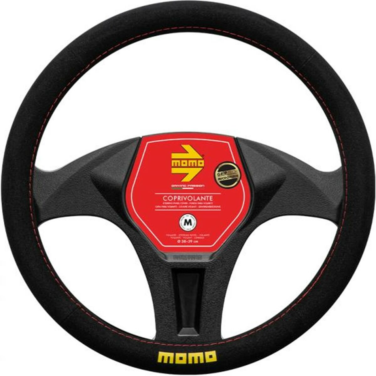 Steering Wheel Cover MOMO MOMLSWC0EAMKR Ø 38-39 cm Steering Wheel Cover MOMO MOMLSWC0EAMKR Ø 38-39 cm