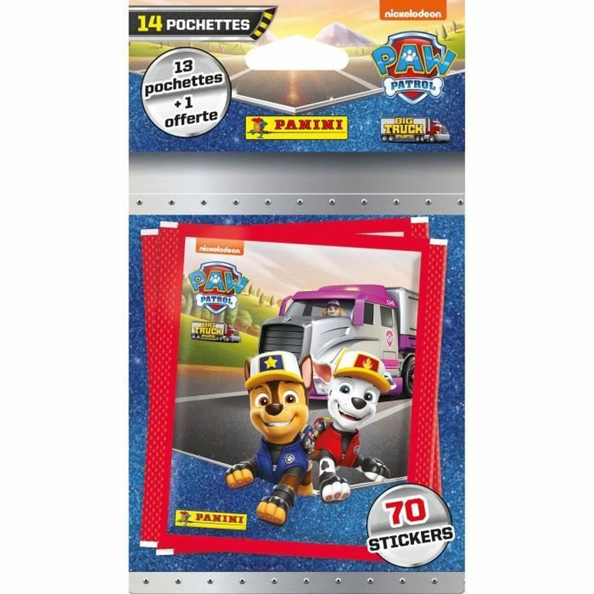 Pack of stickers Panini Paw Patrol 14 Envelopes Pack of stickers Panini Paw Patrol 14 Envelopes