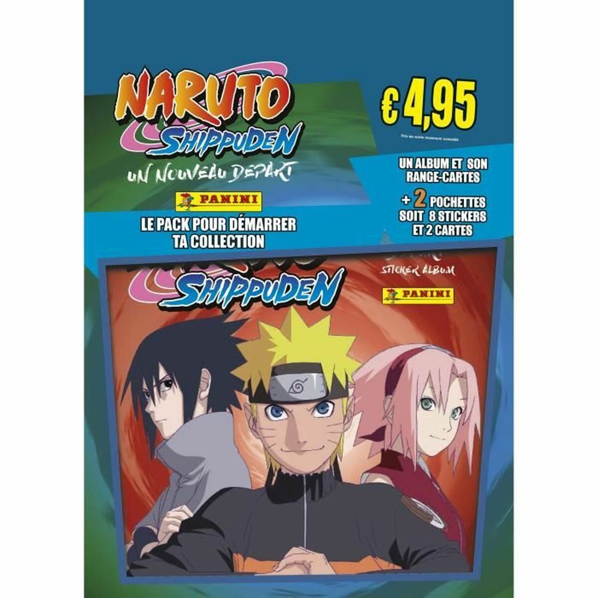 Sticker set Naruto Shippuden: A New Beginning – Panini