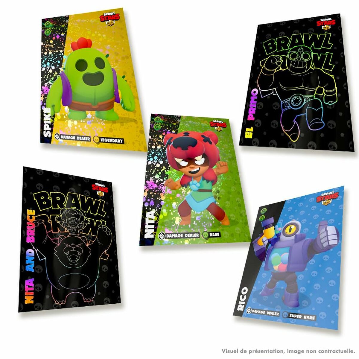 Pack of stickers Panini BRAWL STARS