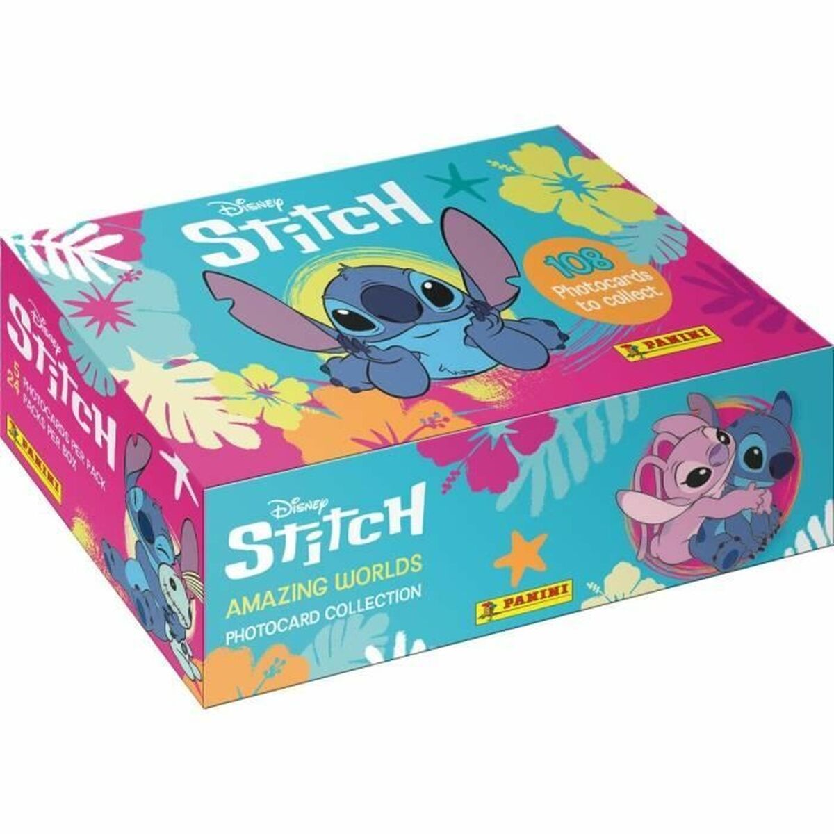 Pack of stickers Panini Stitch Amazing Worlds 120 Pieces Pack of stickers Panini Stitch Amazing Worlds 120 Pieces