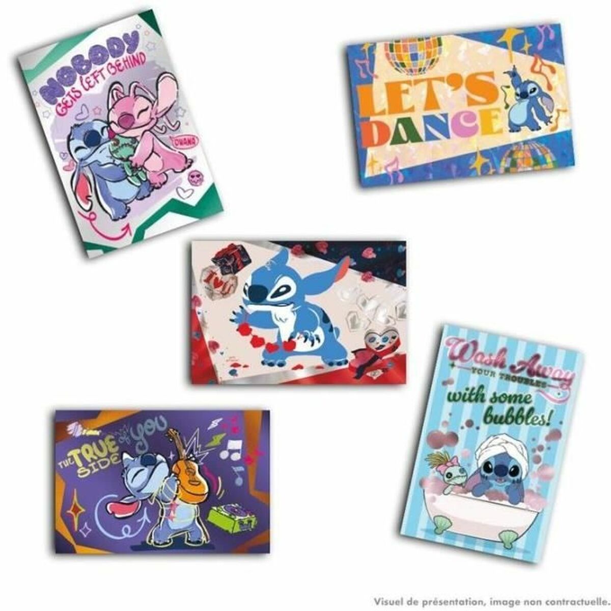 Pack of stickers Panini Stitch Fantasy Worlds 15 Pieces