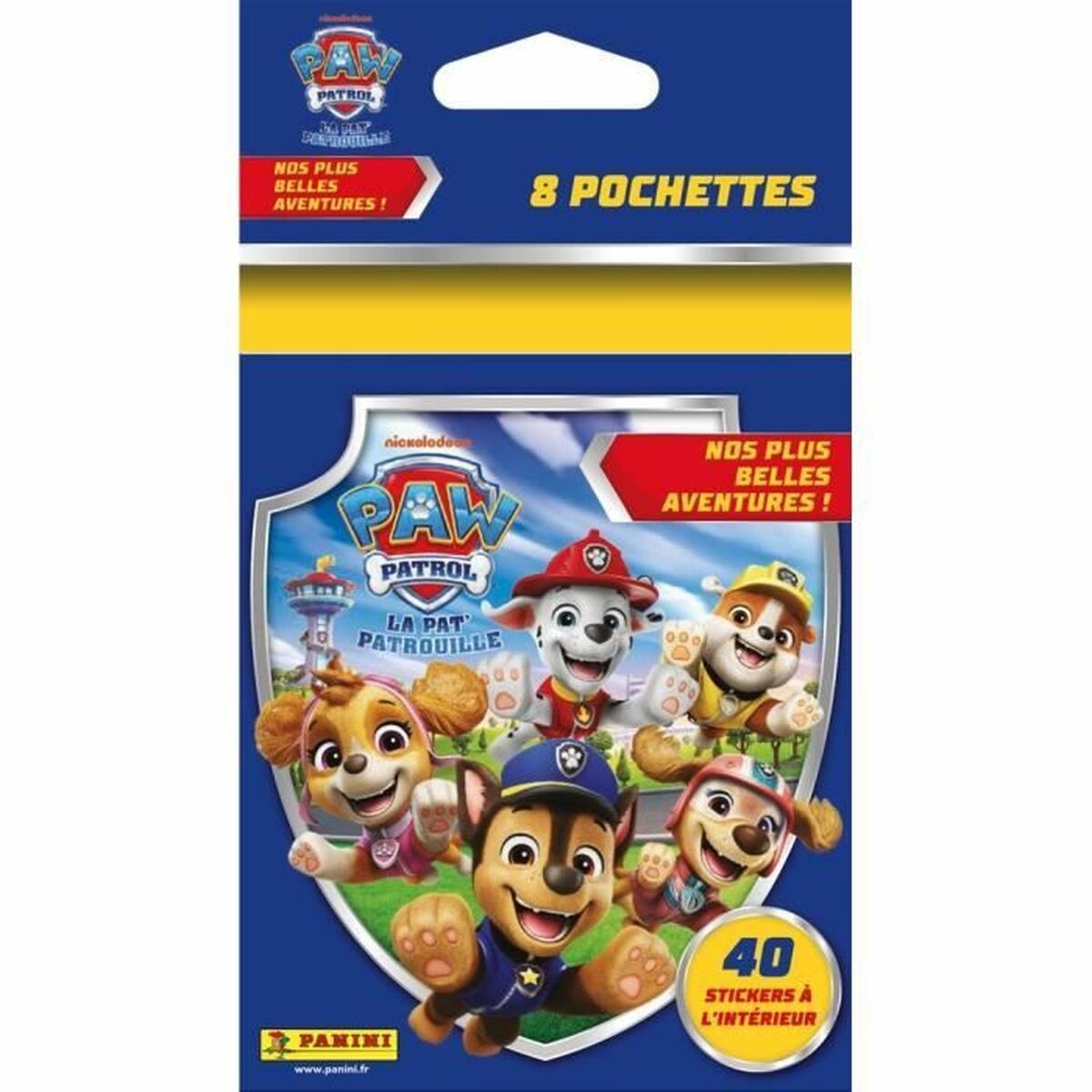 Pack of stickers Panini Paw Patrol : The Best Adventures Pack of stickers Panini Paw Patrol : The Best Adventures