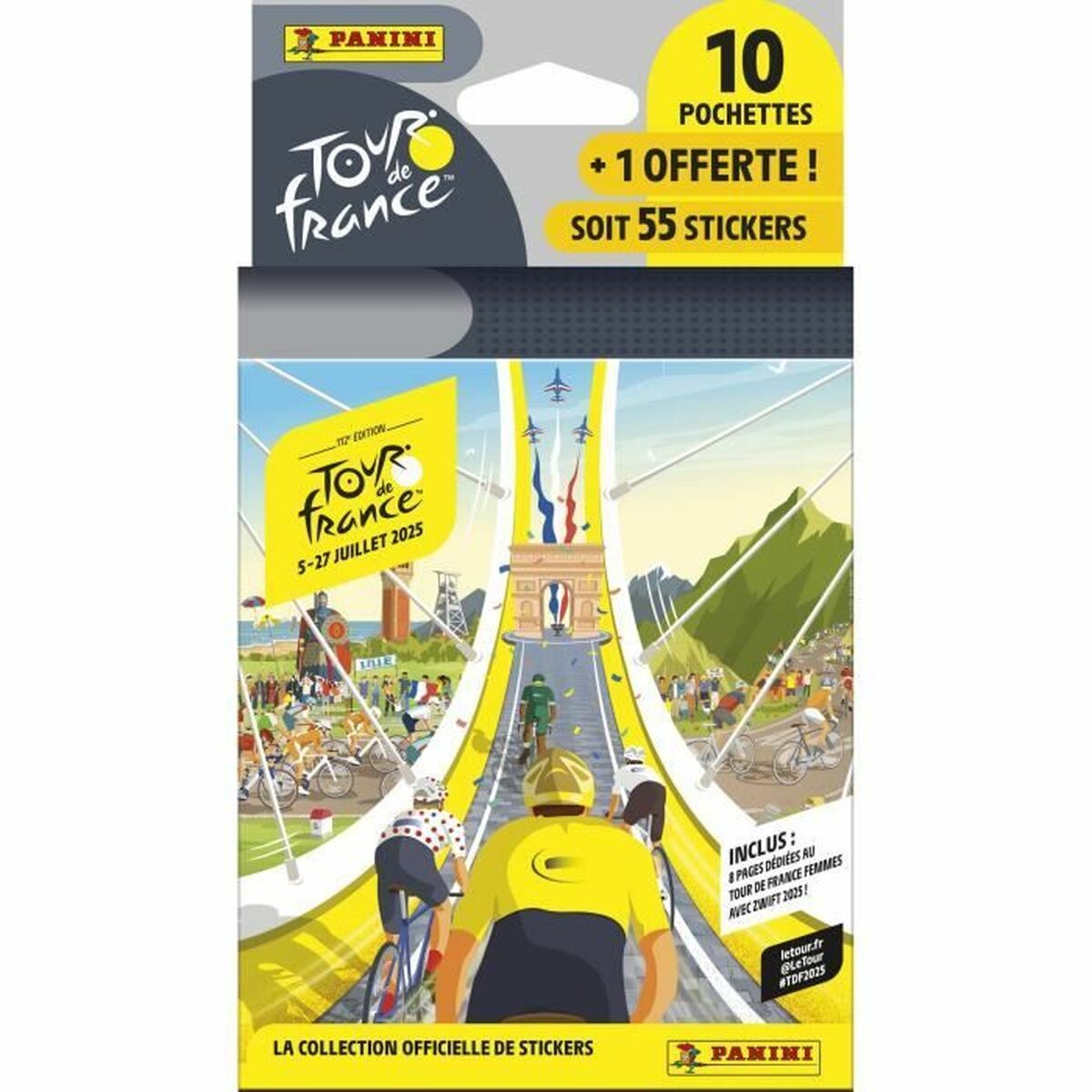 Pack of stickers Panini TOUR DE FRANCE 2025