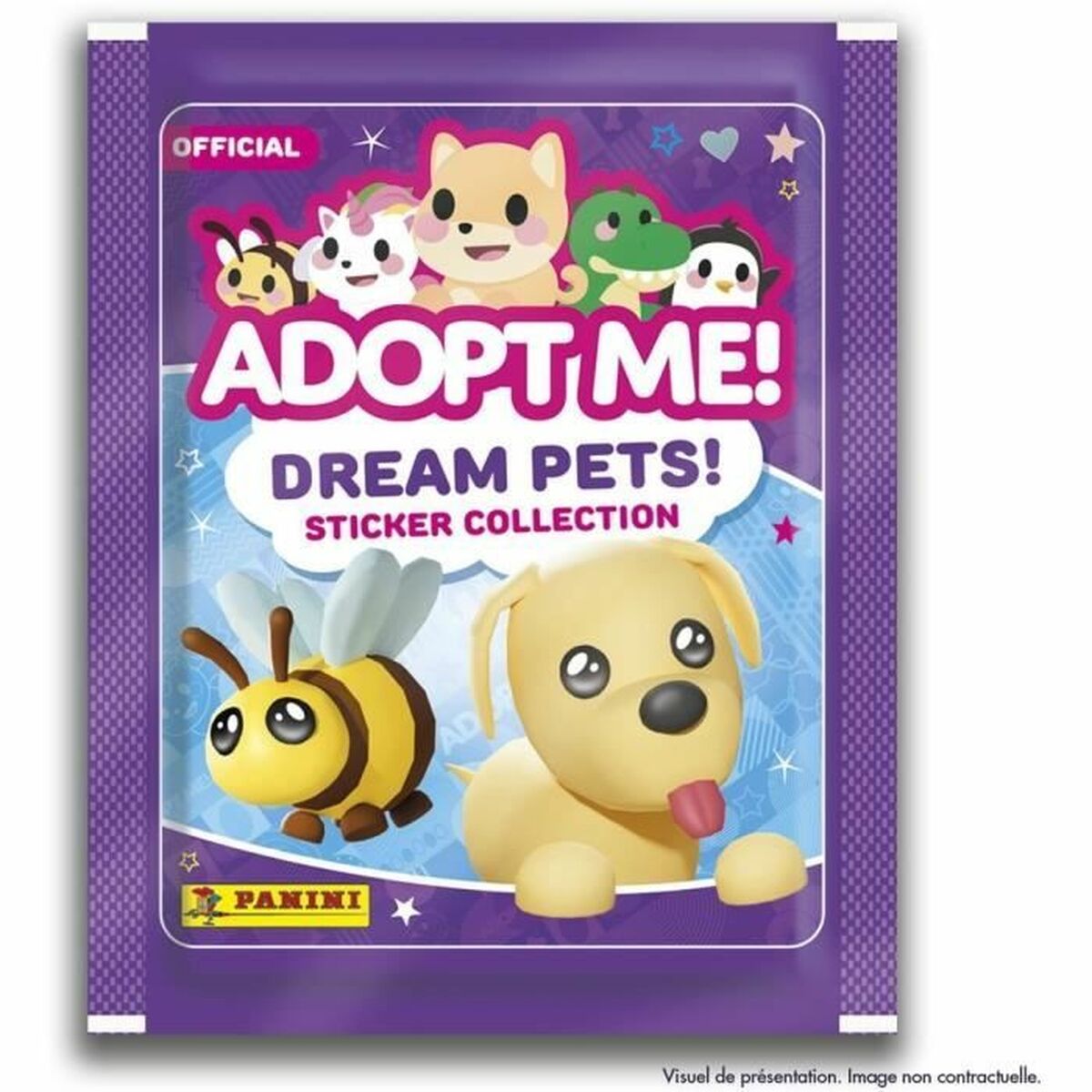 Pack of stickers Panini Adoptame! Roblox
