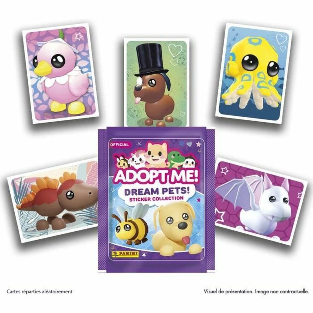 Pack of stickers Panini Adoptame! Roblox