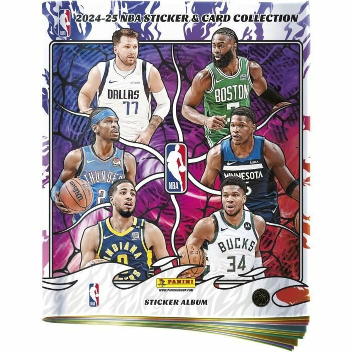 Pack of stickers Panini Baloncesto NBA EE. UU. 2024/25 Pack of stickers Panini Baloncesto NBA EE. UU. 2024/25