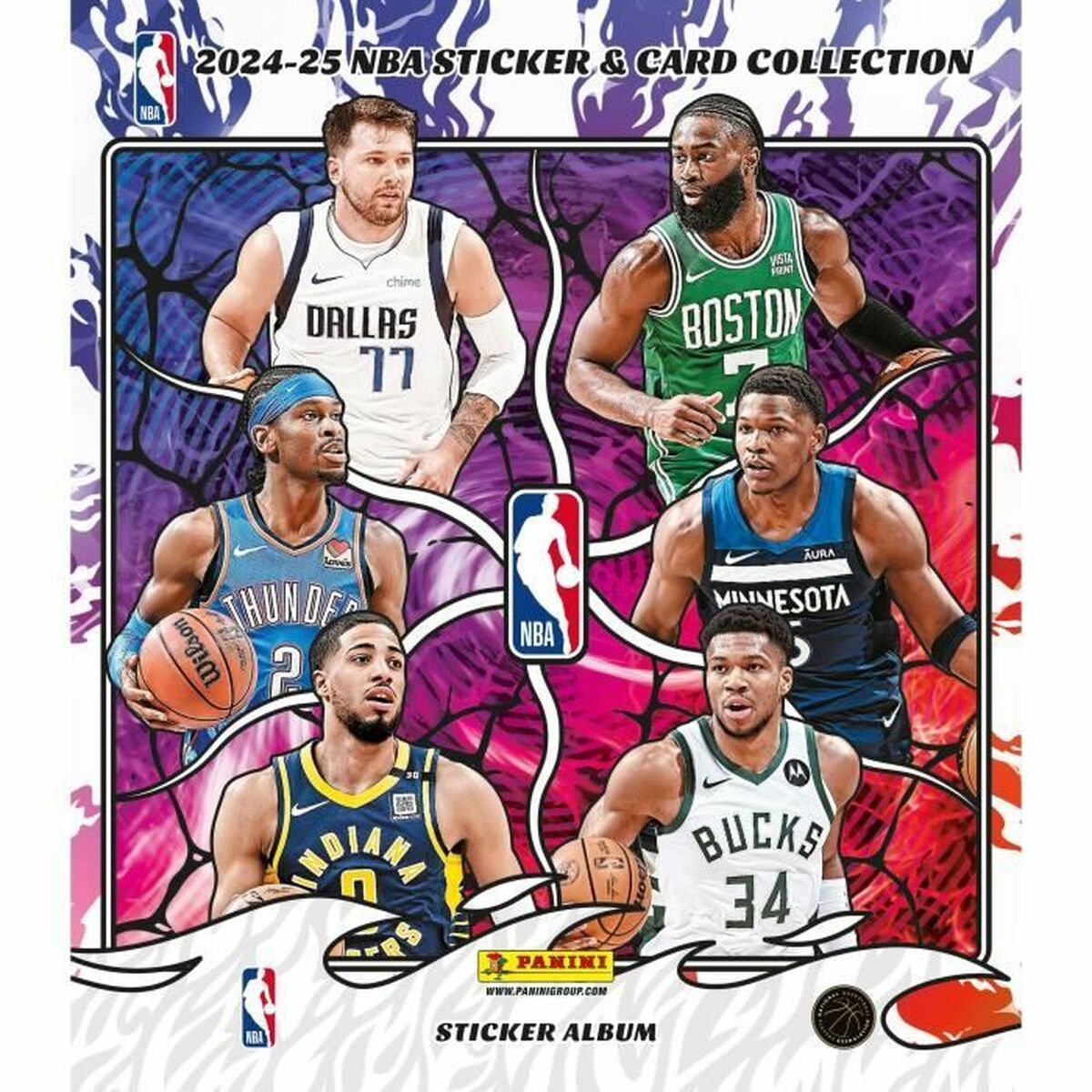Pack of stickers Panini Baloncesto NBA EE. UU. 2024/25