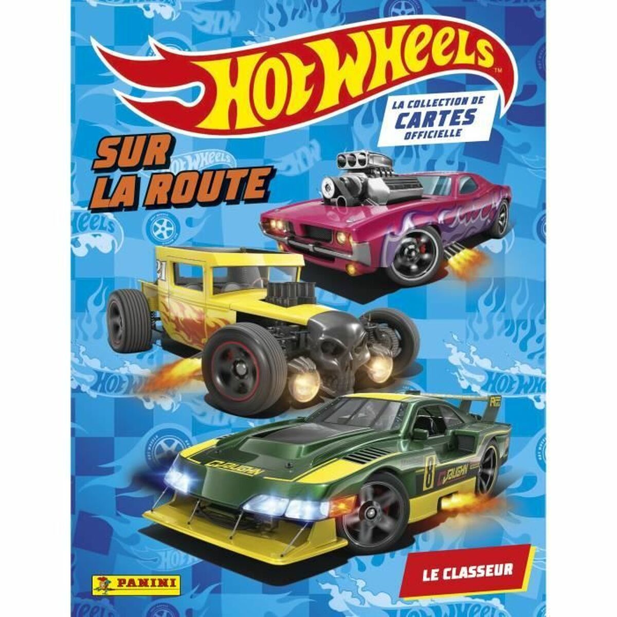 Pack of stickers Panini Hot Wheels TC
