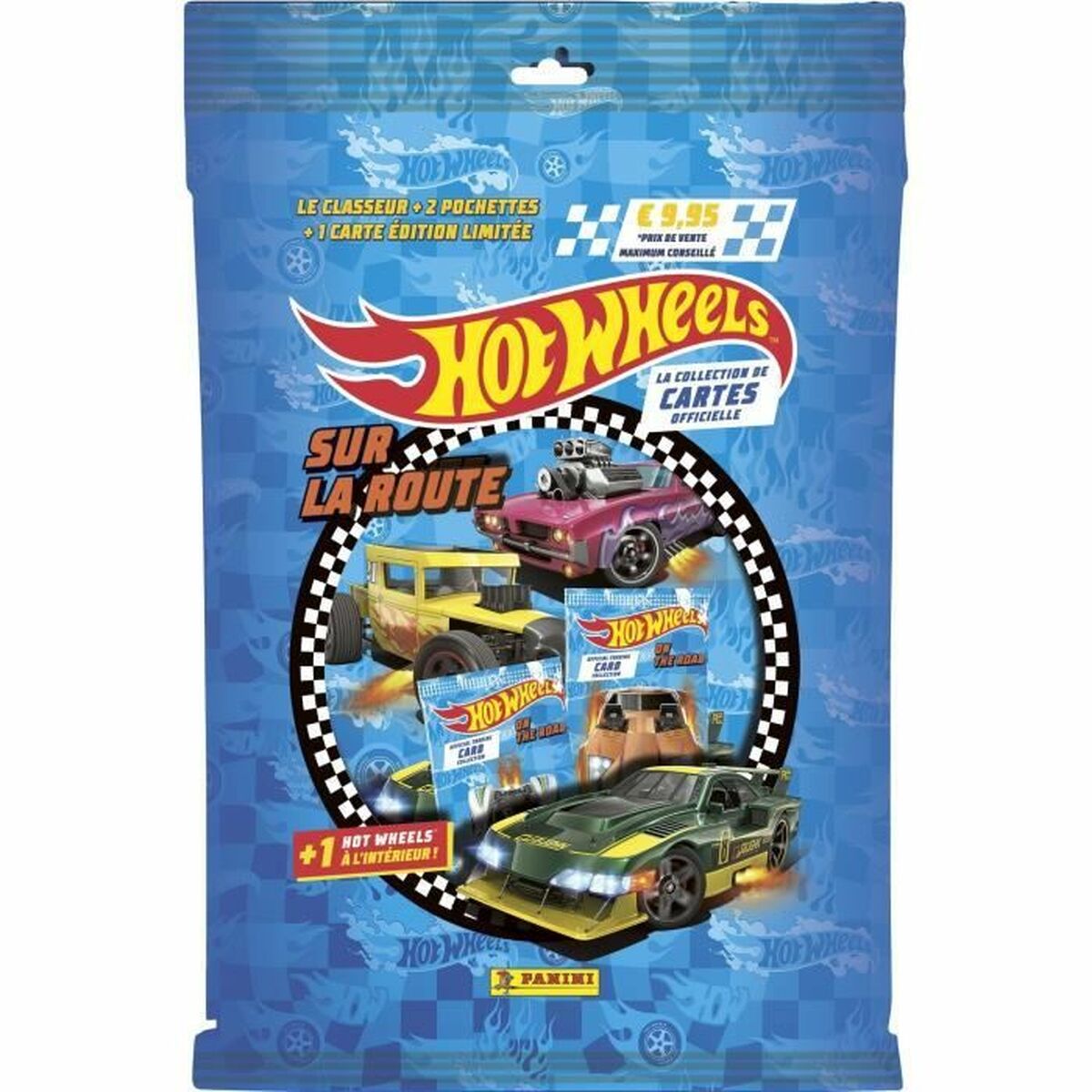 Pack of stickers Panini Hot Wheels TC