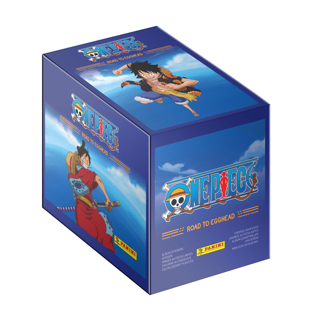Pack of stickers Panini One Piece Road to Egghead 180 Pieces