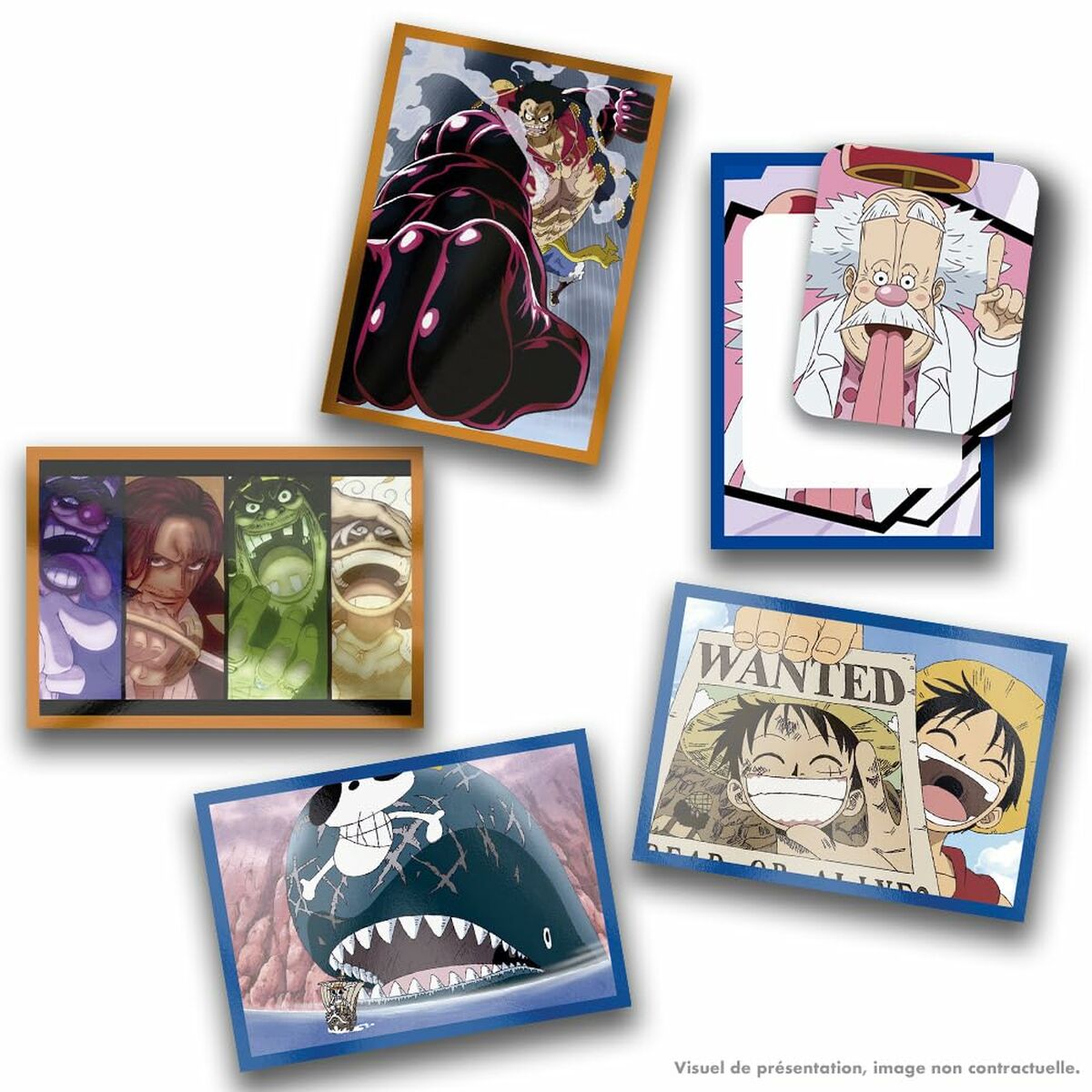 Pack of stickers Panini One Piece Road to Egghead 180 Pieces