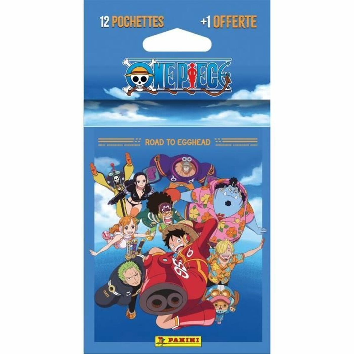 Pack of stickers Panini One Piece Road to Egghead 65 Pieces