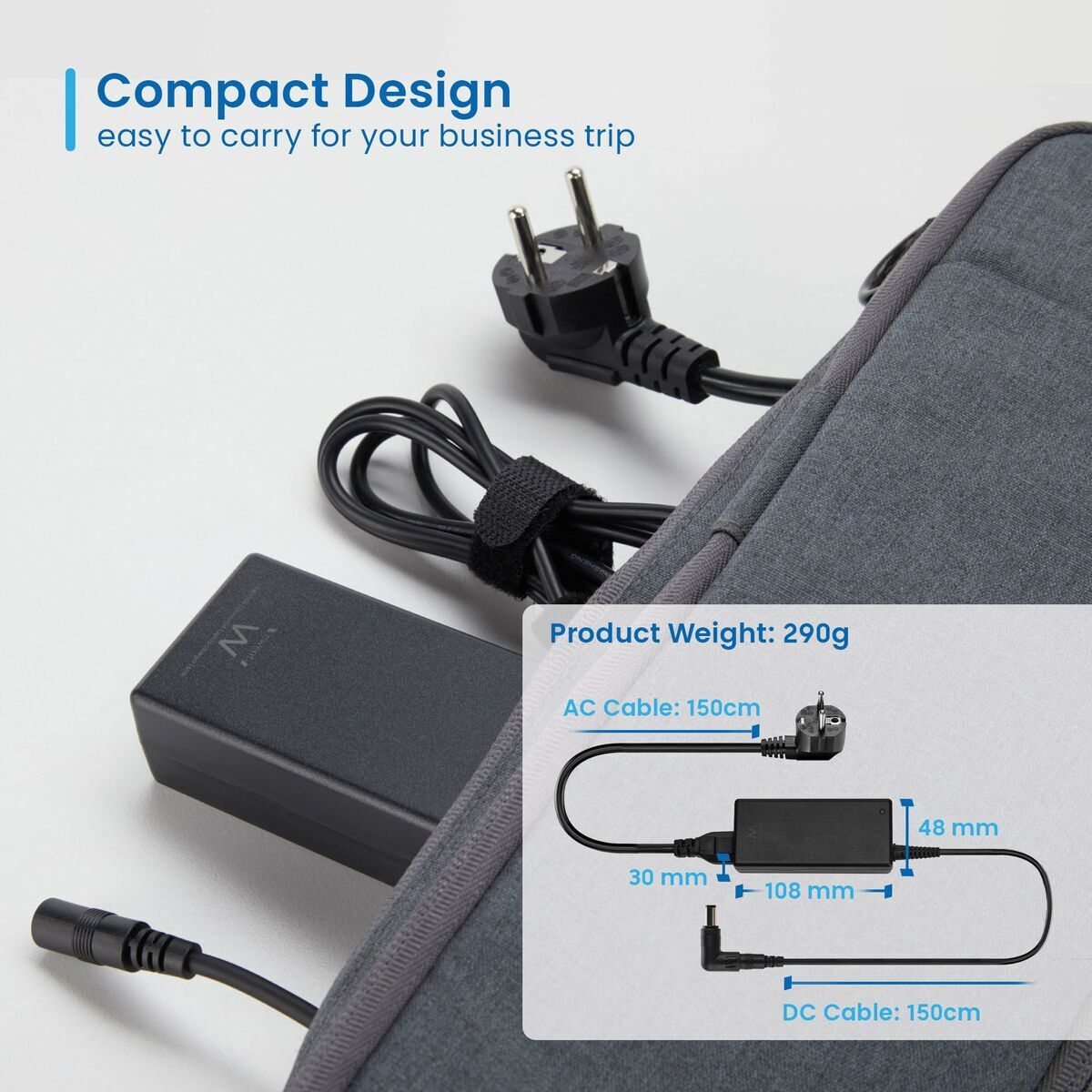 Laptop Charger Ewent ew3968 65 W